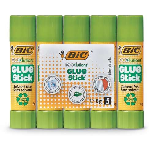 BiC® | ECOlutions® Glue Stick lijmstift — 5-set 