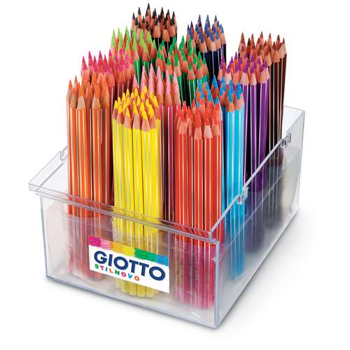 Coffret de 192 crayons de couleur Stilnovo Giotto 