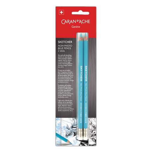 CARAN d'ACHE® | SKETCHER / NON PHOTO BLUE . 