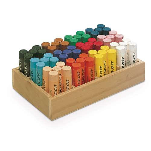 Caissette de 60 pastels à l'huile Jaxon 1000 