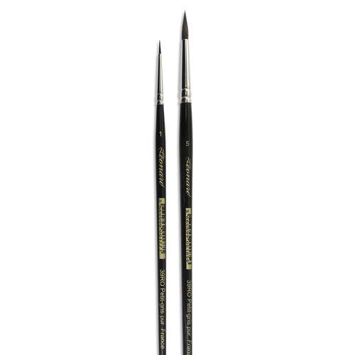 Léonard Aquareleerpenselen, Serie 39RO, 2-delige set 