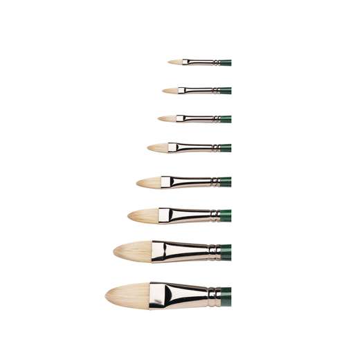 WINSOR & NEWTON™ | WINTON penselen varkenshaar voor olie- en acrylverf, formaat kattentong 