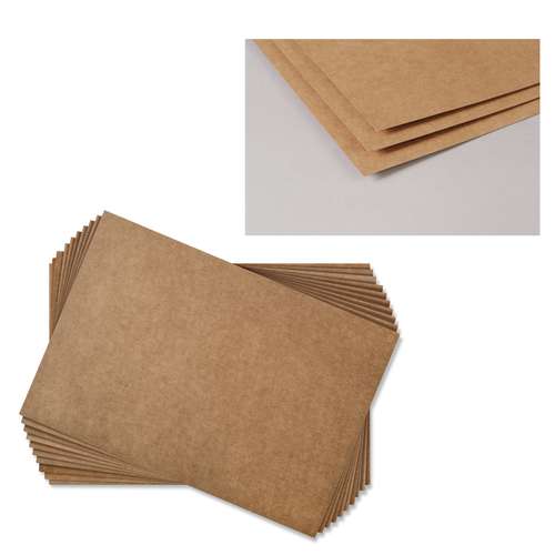 Papier kraft brun Clairefontaine (400g/m² - Paquet de 10 feuilles) 