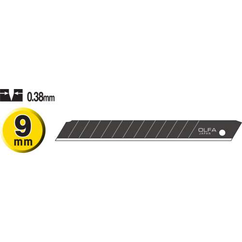 Lot de 50 lames de cutter ultra-tranchantes Olfa 