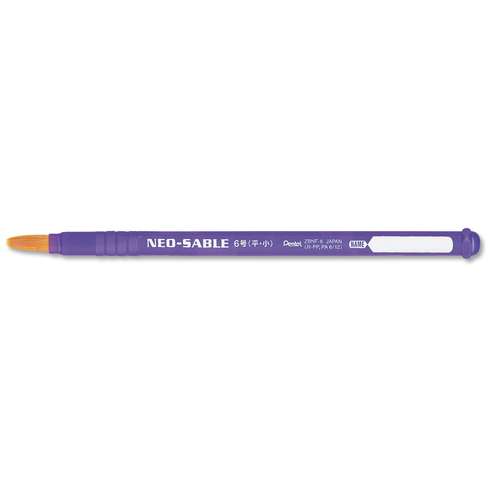 Pinceau brosse Neo-Sable pointe langue de chat Pentel 