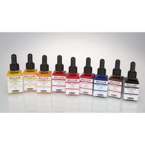 Schmincke | AERO COLOR® PROFESSIONAL acrylinkt ○ candy colors — los (1)