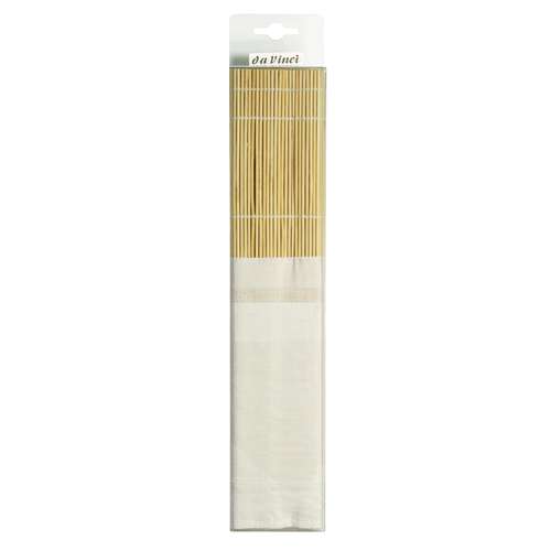 Tapis en bambou pour pinceaux da Vinci 