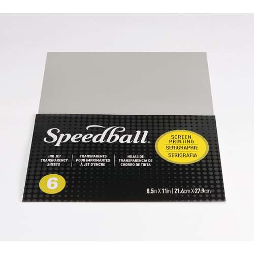Speedball® | SCREEN PRINTING inkjet transparant — 6-pak 