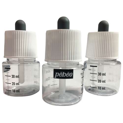 Set van 3 lege Colorex flacons 