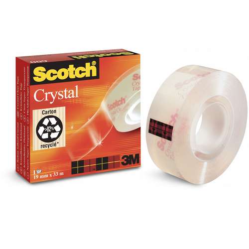 3M™ | Scotch® Crystal plakband — transparant 