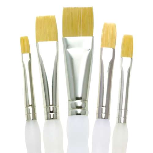 Royal & Langnickel® | SOFT-GRIP™ penselen ○ 5-set SG304 — synthetisch haar 
