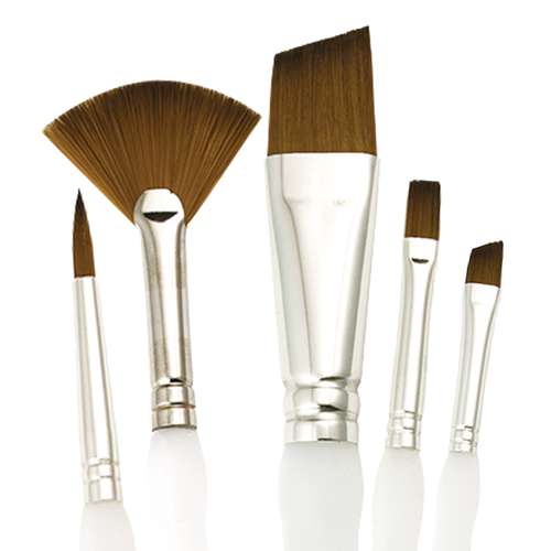 Royal & Langnickel® | SOFT-GRIP™ penselen ○ 5-set SG310 — synthetisch haar 
