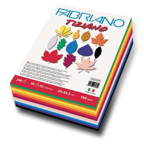 FABRIANO® | Tiziano tekenpapier - maxipack 