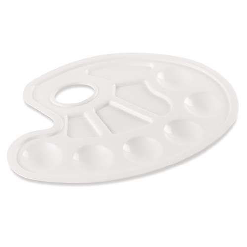 Palette ovale en plastique O'Color 