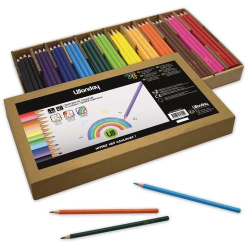 Crayons de couleur Wonday 