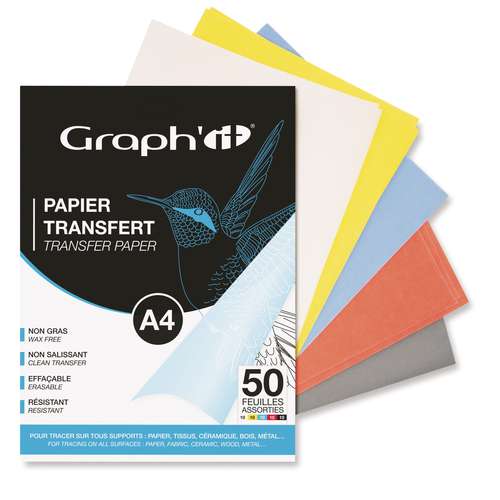 Pochette de papier transfert Graph'it 