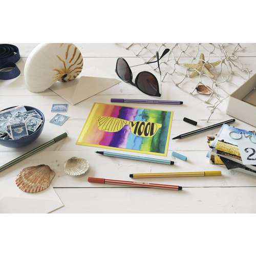 LYRA Art Pen - Boîte métal 20 feutres pointe fine aquarellables :  : Fournitures de bureau