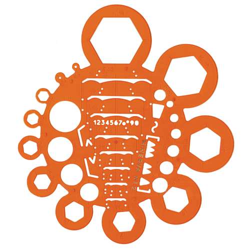 MINERVA | Sjabloon SP n° 2 — cirkels & zeshoeken 