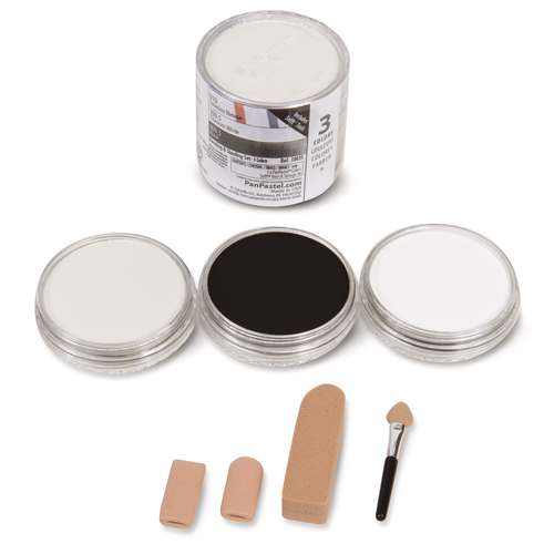PanPastel® | ARTISTS' PASTELS ULTRA SOFT — 3-set Blending & Shading 