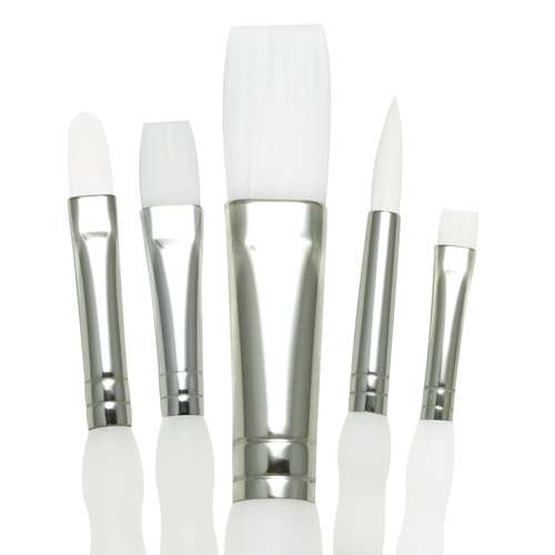 Royal & Langnickel® | SOFT-GRIP™ penselen ○ 5-set SG315 — synthetisch haar 