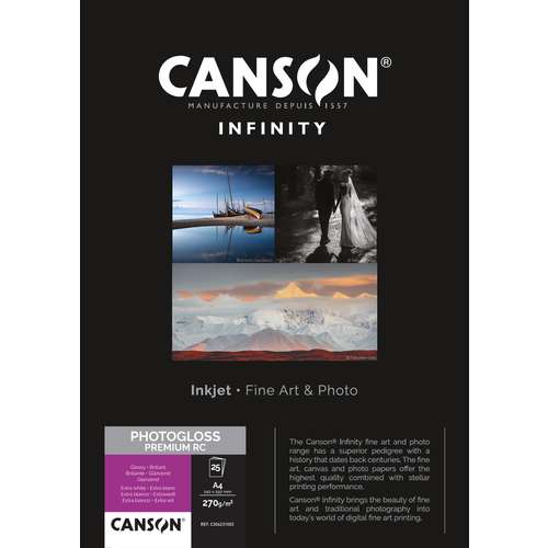 Papier PhotoGloss Premium RC Canson 