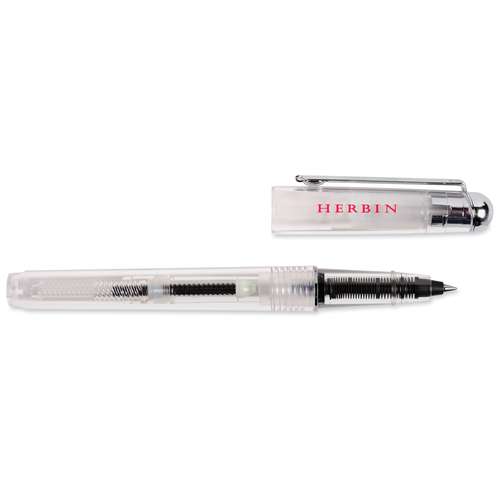 Jacques HERBIN | Rollerball pen met converter — transparant 