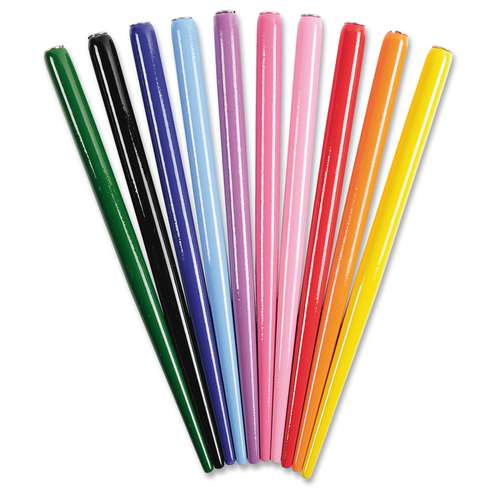 Porte-plume en bois couleur unie Brause 