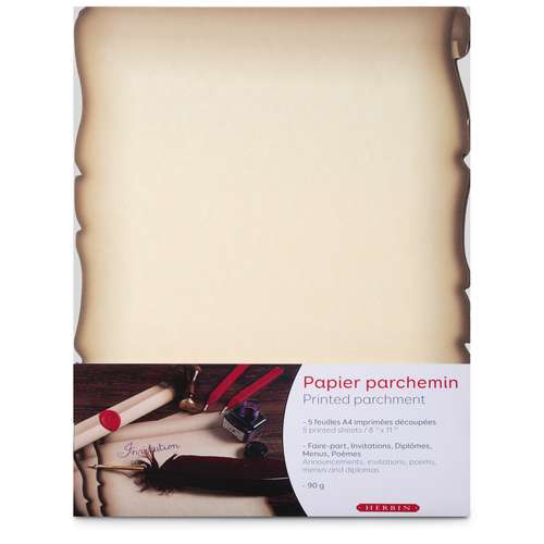 Papier aspect parchemin Jacques Herbin 