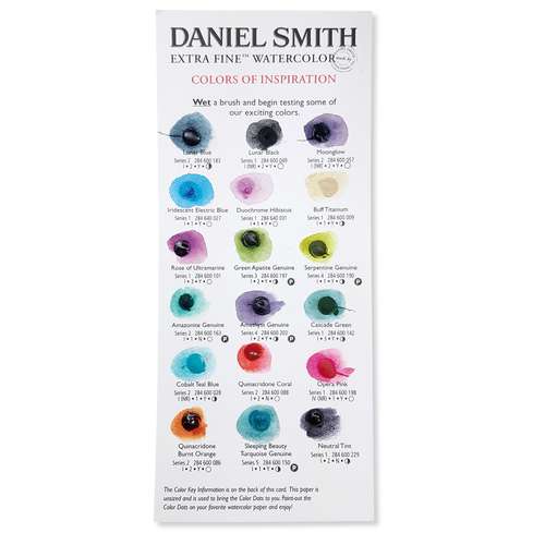 Carte de nuances "Dots Cards" Daniel Smith 