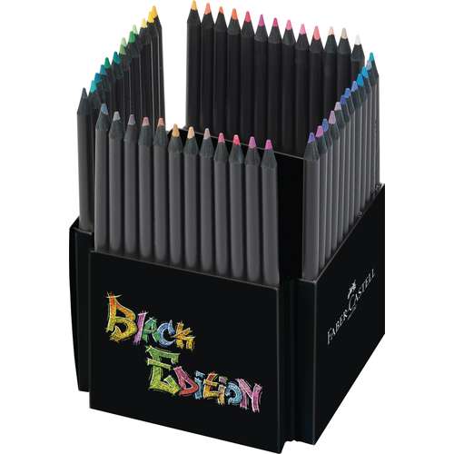 Crayons de couleur Black Edition Faber-Castell  Le Géant des Beaux-Arts -  N°1 de la vente en ligne de matériels pour Artistes