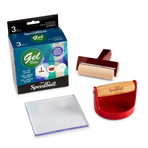 Kit d'outils pour impression sur gel Speedball 