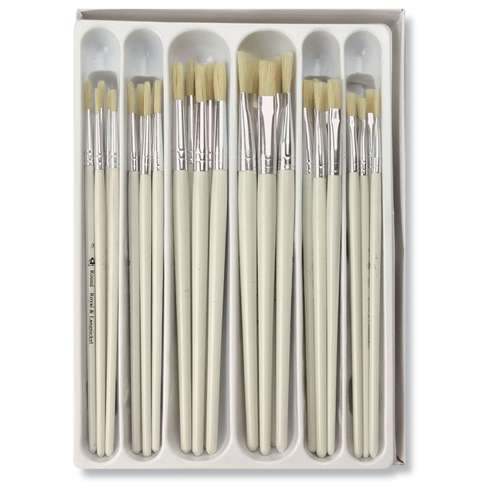 Royal & Langnickel® | CLASSROOM VALUE PACKS™ schoolpenseel ○ 30-set — varkenshaar 