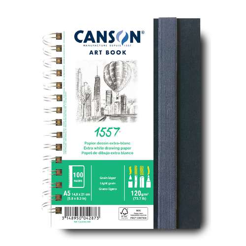 CANSON® | 1557® ART BOOK — spiraal 
