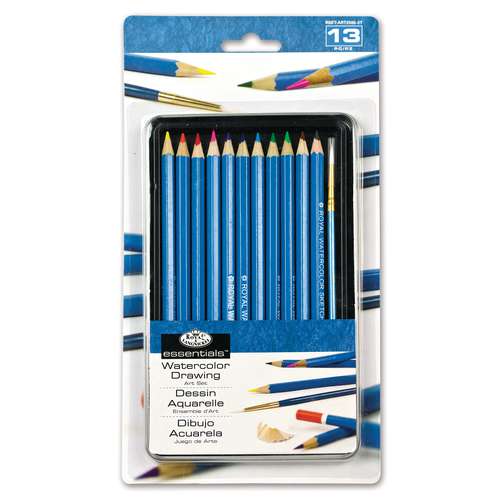 Royal & Langnickel® | essentials™ SMALL ART SET Watercolor Drawing — 12-blik 