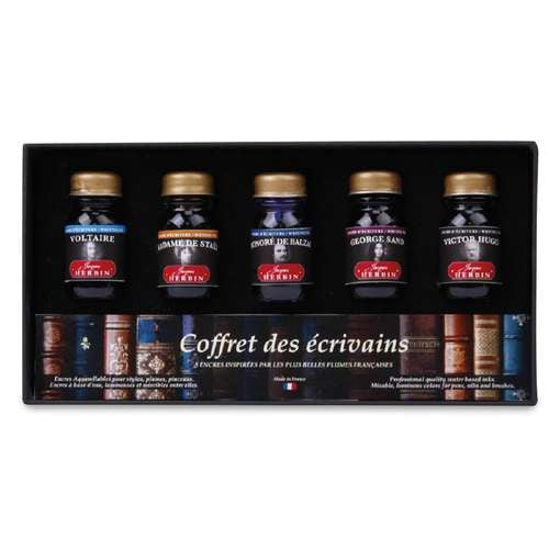 Coffret des écrivains Jacques Herbin 