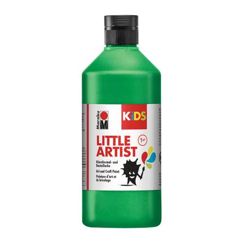 Marabu KiDS Gouache pour enfant Little Artist, 500 ml, vert