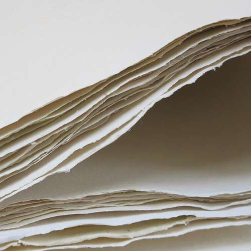 Papier artisanal extra-blanc Khadi 