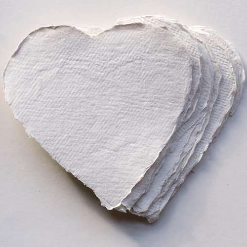 KHADI PAPERS | PAPER HEART aquarelpapier ○ handgeschept 