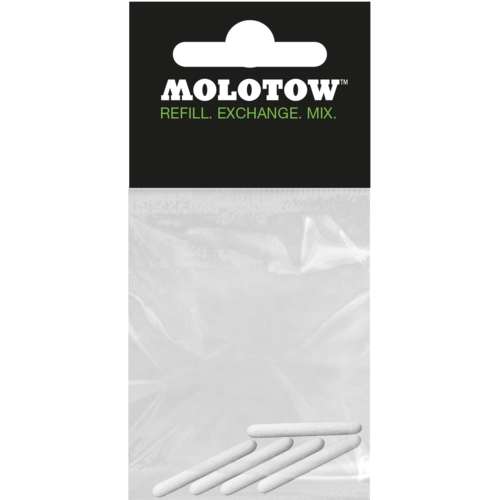 MOLOTOW™ | Round tip 2 mm ○ 5-set — voor series 127HS / 127HS-EF / 111EM 