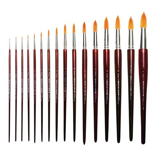 lineo | Serie 392 penseel ○ rond — Toray synthetisch haar 