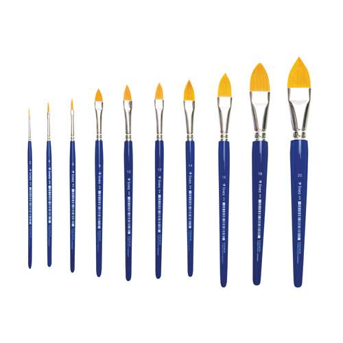 lineo | Serie 574 hobbypenseel ○ kattentong — synthetisch haar 