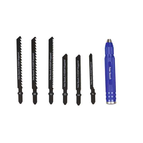 Pebaro | Jig saw set with aluminium handle 