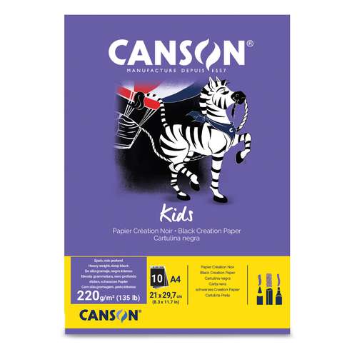 Bloc Canson Kids Création Noir 