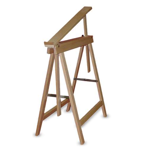 Set van 2 beukenhouten schragen 