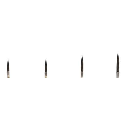 Léonard | 2297RL porceleinpenseel ○ lang, rond & spits ○ zonder steel —synthetisch haar 