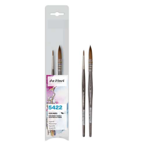 Set de pinceaux pour aquarelle série 5422 da Vinci Colineo 
