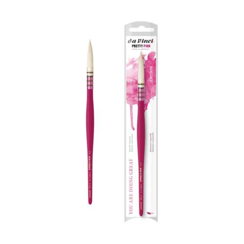 da Vinci | PRETTY PINK 494 aquarelpenseel ○ maat 2 — synthetisch haar 