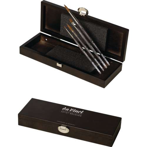 da Vinci | COLINEO aquarelpenseel ○ 3-set 4024 — synthetisch haar 