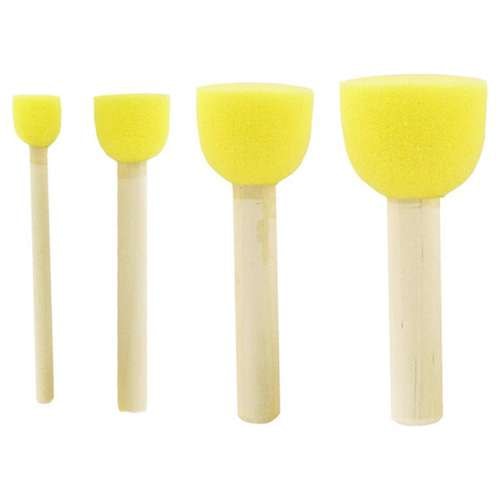 Lot de 4 tampons mousse Cléopâtre 