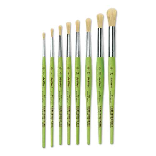 da Vinci | FIT SYNTHETIC BRISTLE 378 penseel ○ rond — synthetisch haar 